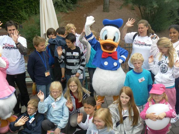 Children at Disneyland Paris