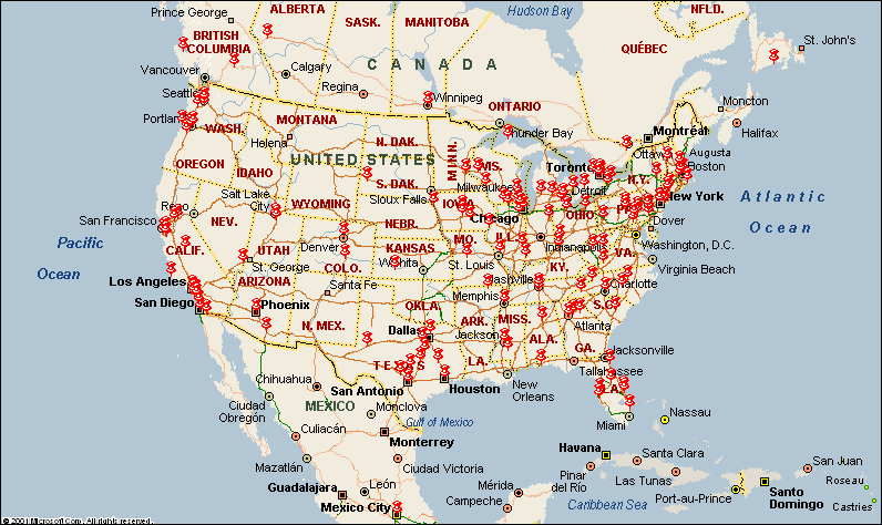 cystinosis map us canada mexico